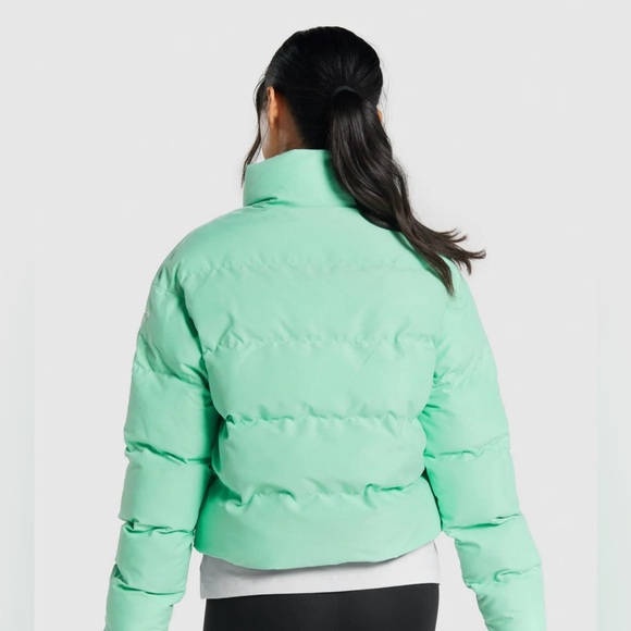 GymShark mint puffer jacket - Picture 2 of 7